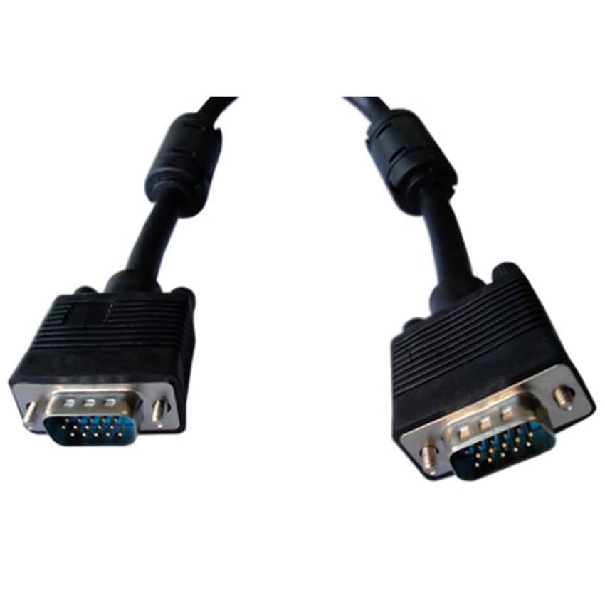 Cable Vga 5Mts Nisuta Ns-Cvga5 Coaxilado Con Filtro